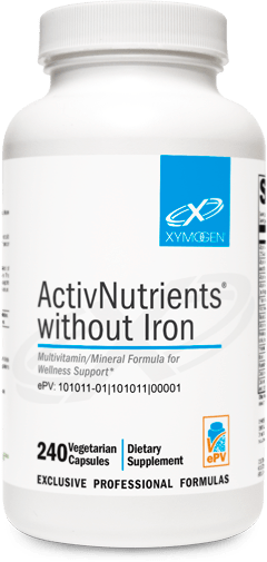 ActivNutrients® without Iron 240 Capsules