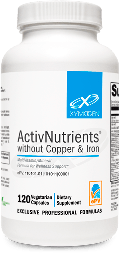 ActivNutrients® without Copper & Iron 120 Capsules