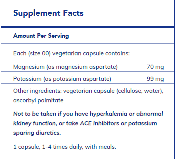 Potassium Magnesium (aspartate)