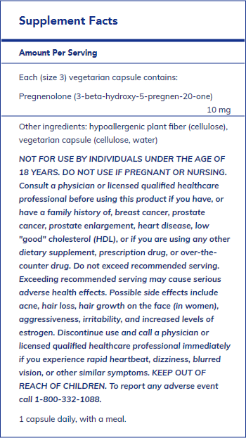 Pregnenolone 10 mg