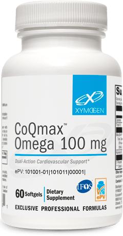 CoQmaxâ„¢ Omega 100 mg 60 Softgels