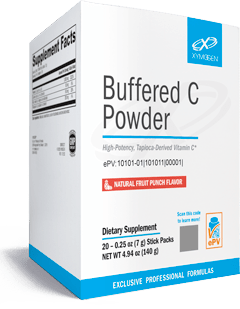 Buffered C Powder Fruit Punch 20 Servings