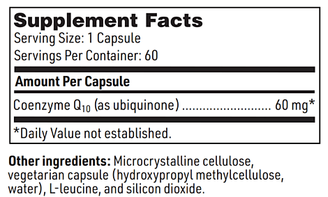 Coenzyme Q10 (60 Mg) - FAR HILLS PHARMACY STORE