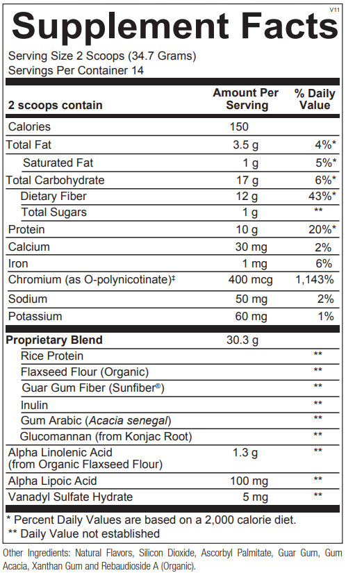 GlycemaCore Creamy Vanilla 485.8 g - FAR HILLS PHARMACY STORE