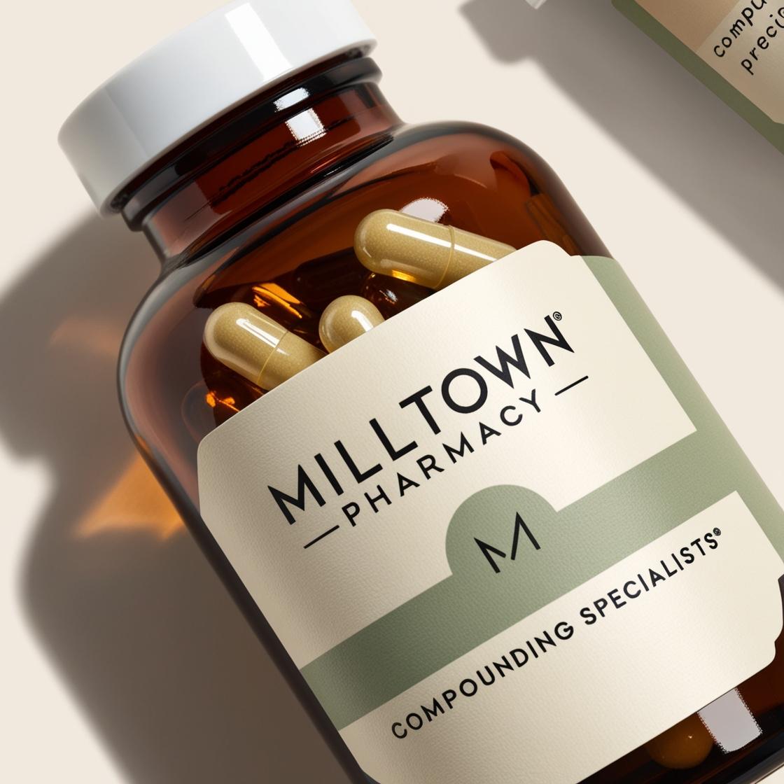 Compounded Estradiol Vaginal capsule for personalized general health needs.